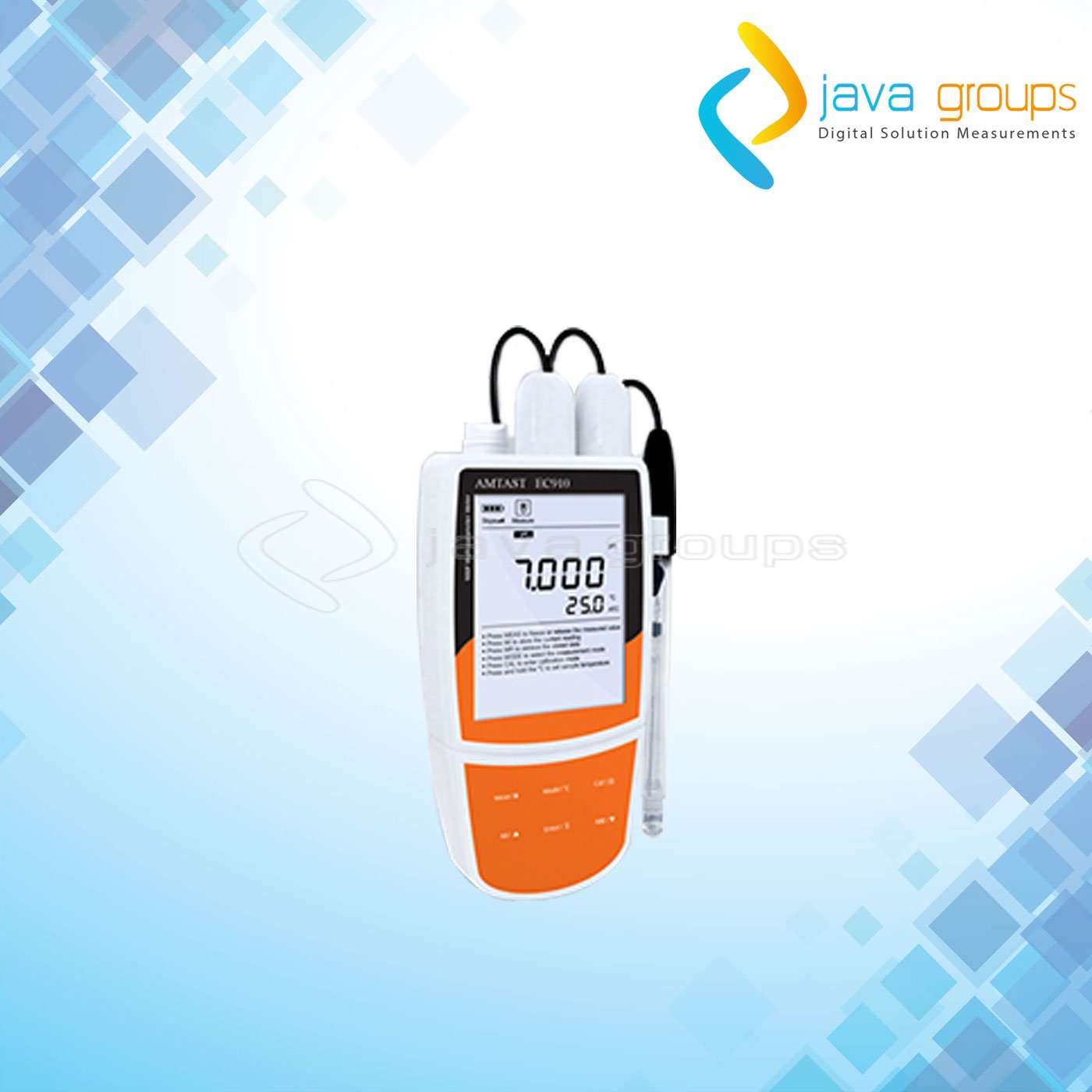 Alat Uji Kualitas Air Multi Fungsi parameter 10 In 1 EC910