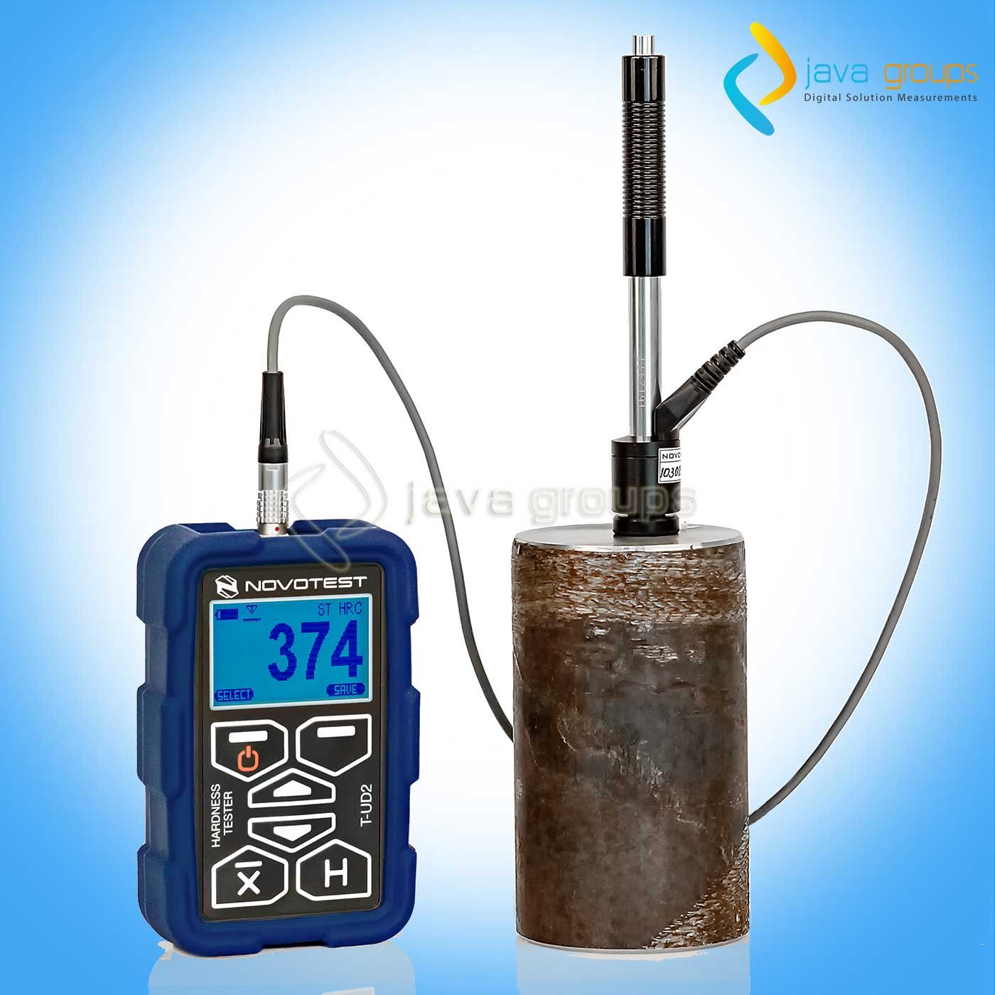 T-D2 Leeb Hardness Tester Alat Ukur Kekerasan Logam Padat