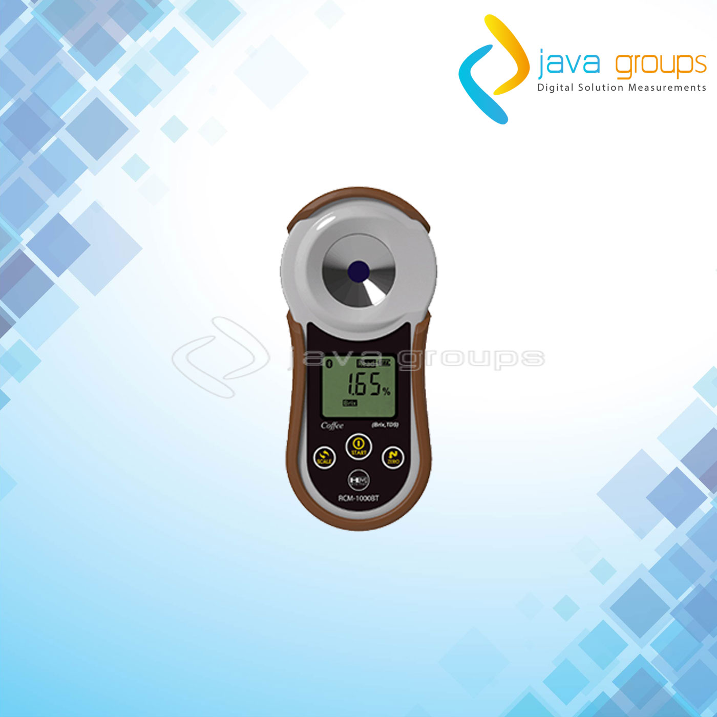 Alat Refractometer Densitometer Kopi RCM-1000BT