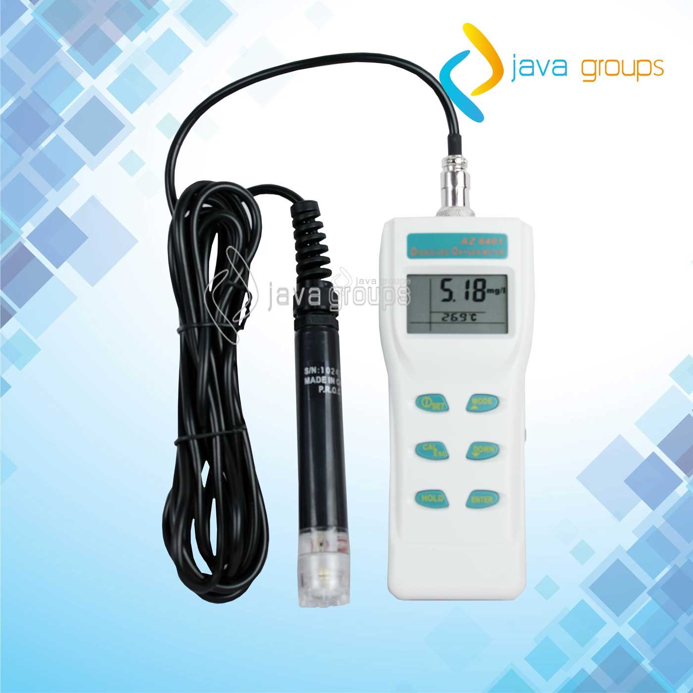 Alat Ukur Oksigen Terlarut dalam Air DO-8401