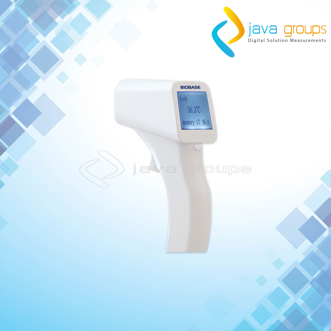 Alat Ukur Suhu Tubuh Thermometer Laser Infrared Biobase TH-300