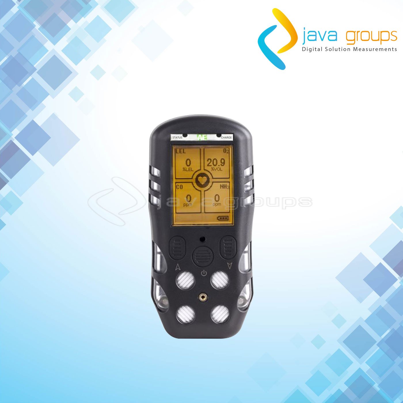 Alat Monitor Gas Multifungsi Genggam