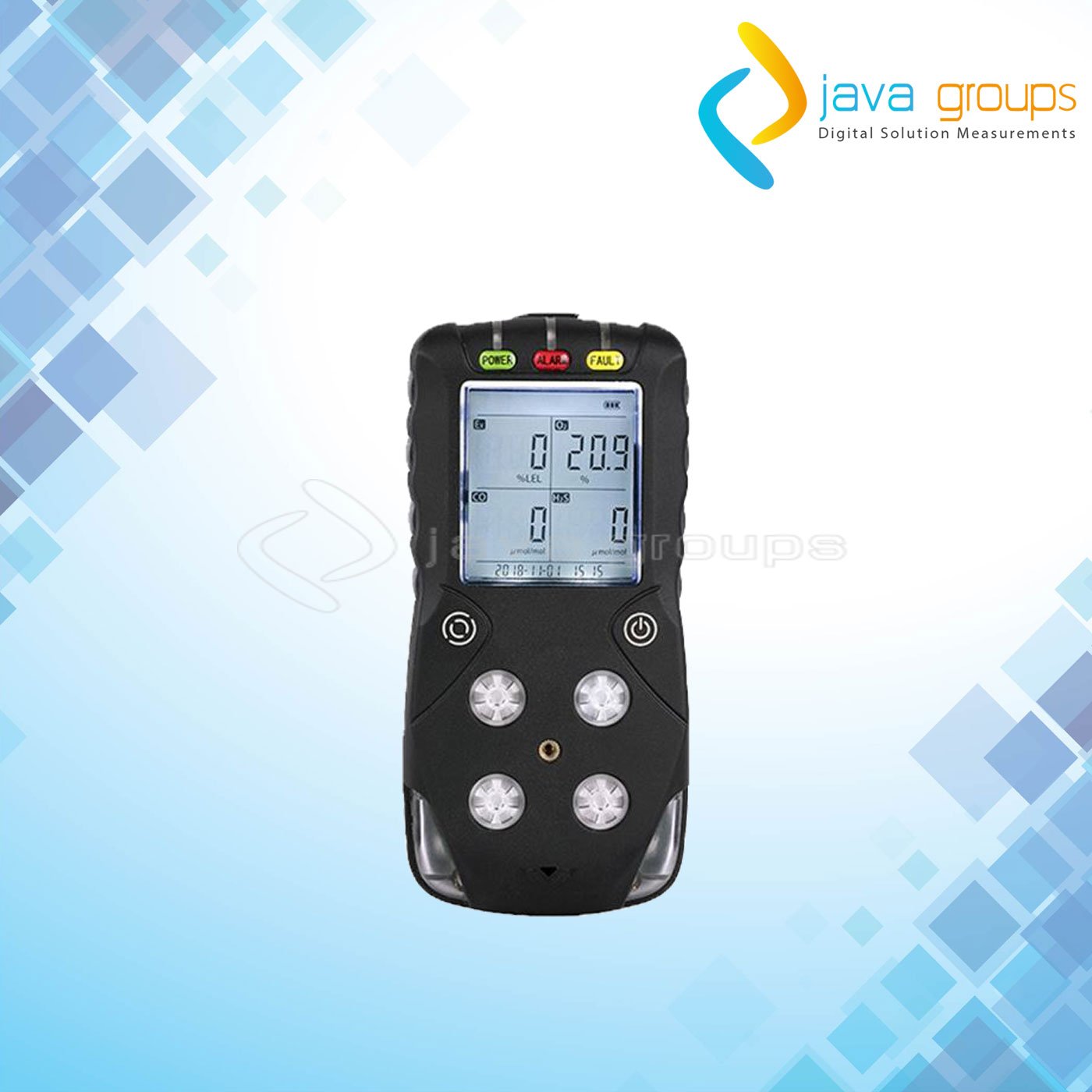 Alat Pendeteksi Gas Multifungsi Portabel