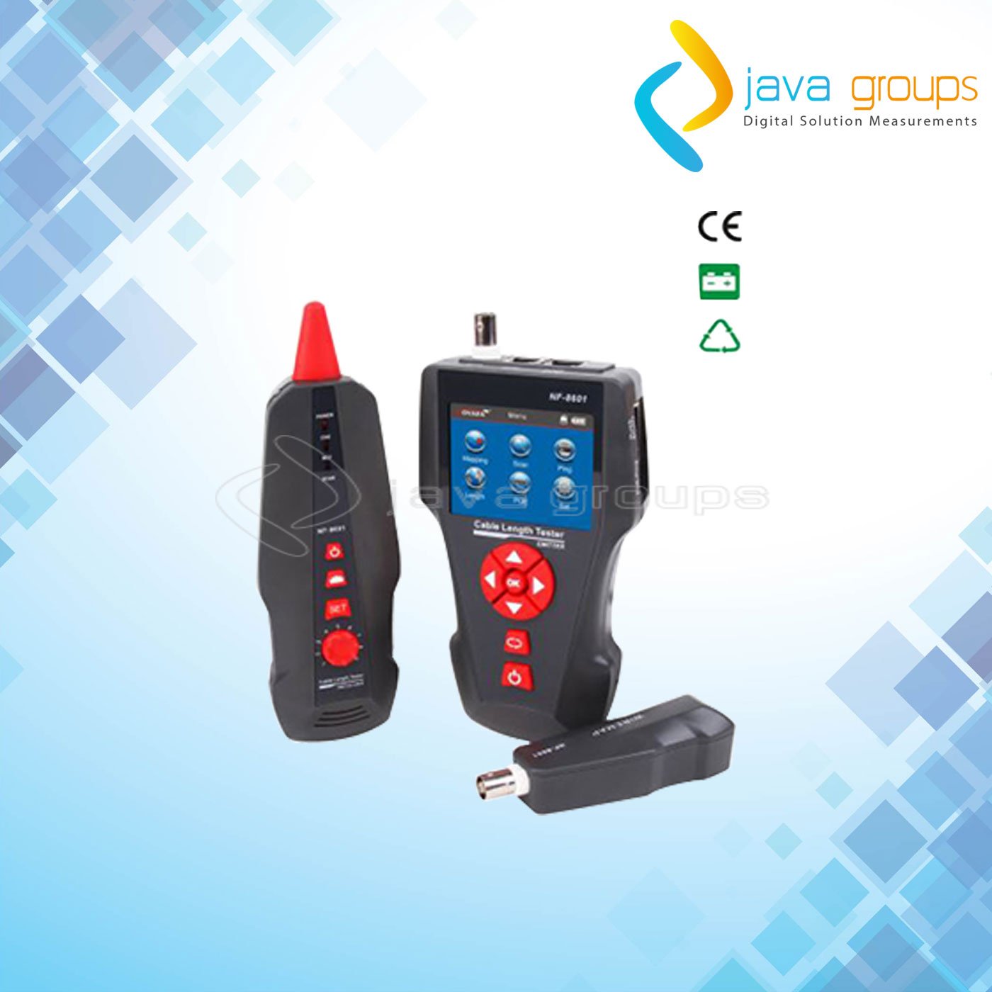 Alat Penguji Panjang Kabel NF-8601 Portabel