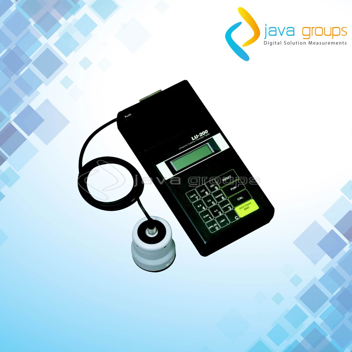 Alat Pengukur Ketebalan Ultrasonik Kett LU200