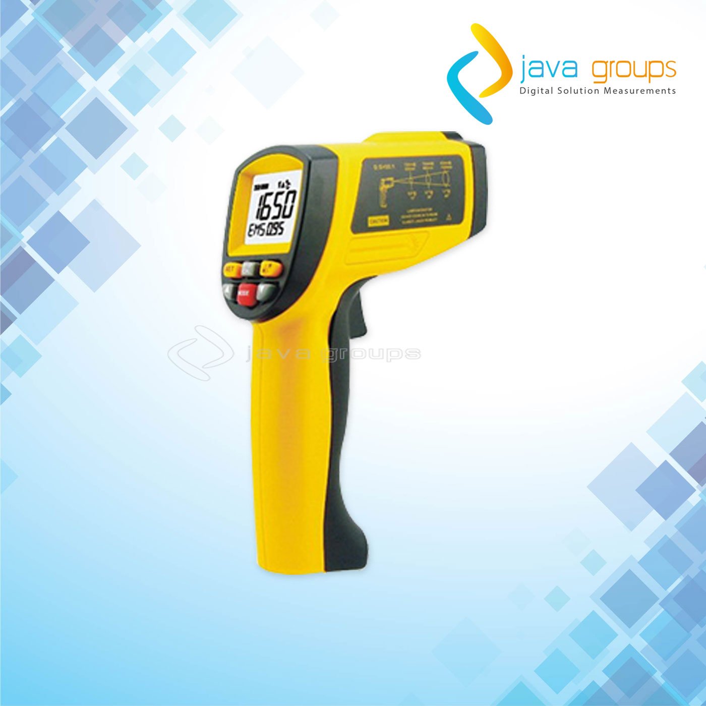 Alat Pengukur Suhu Inframerah Digital AMF015