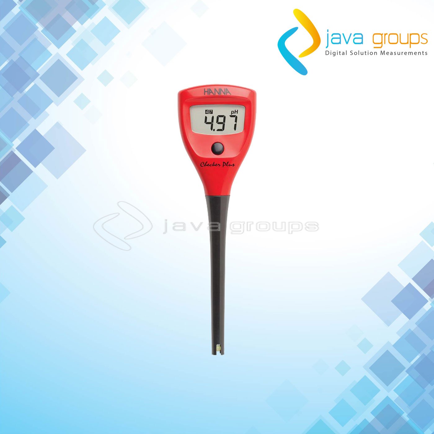 Alat Pengukur pH Plus Portabel HI98100