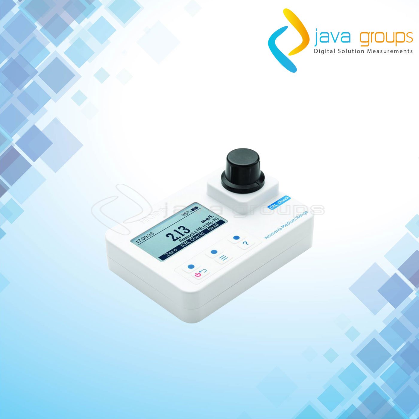 Alat Photometer Amonia Jarak Medium HI97715 Portabel