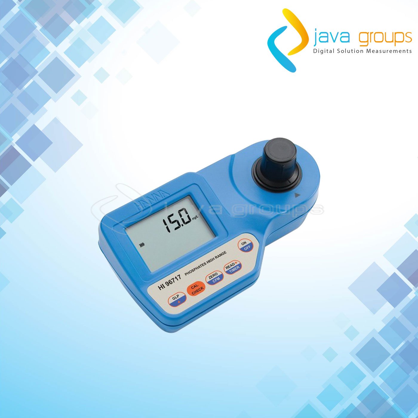 Alat Photometer Fosfat Rentang Tinggi Portabel HI96717