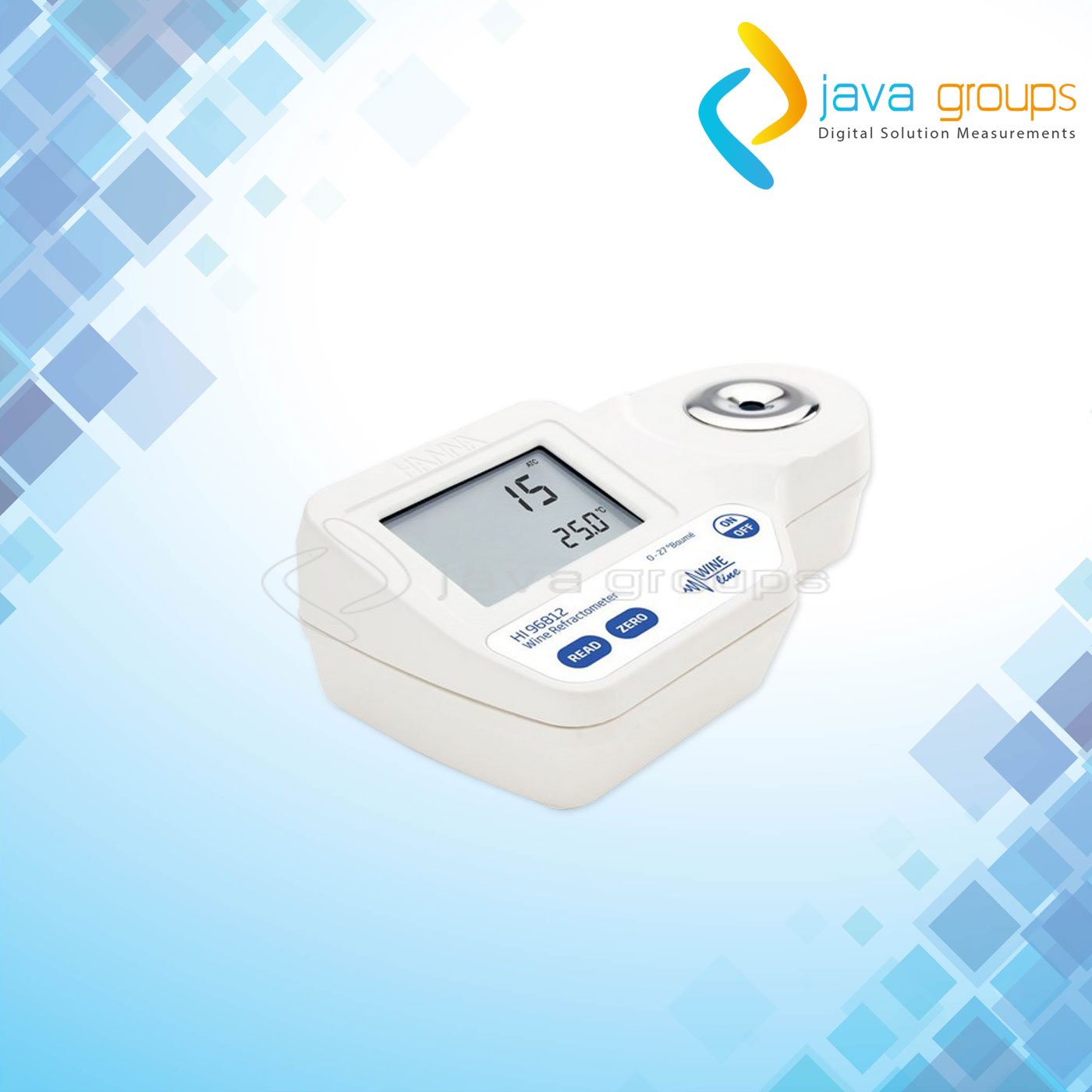 Alat Reftactometer Gula Digital Portabel HI96812