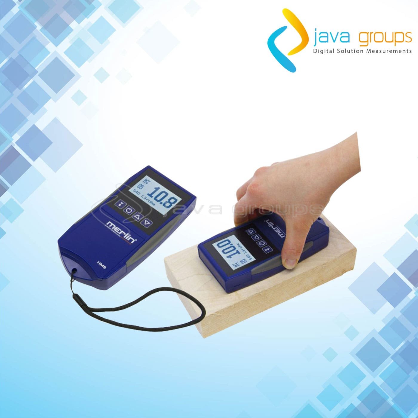 Alat Uji Kelembaban Kayu Merlin HM9-WS25