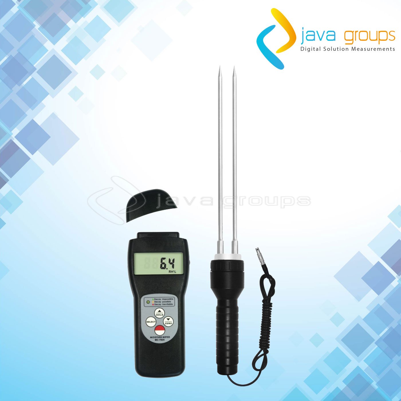 Alat Ukur Kadar Air Biji Multifungsi MC-7825G
