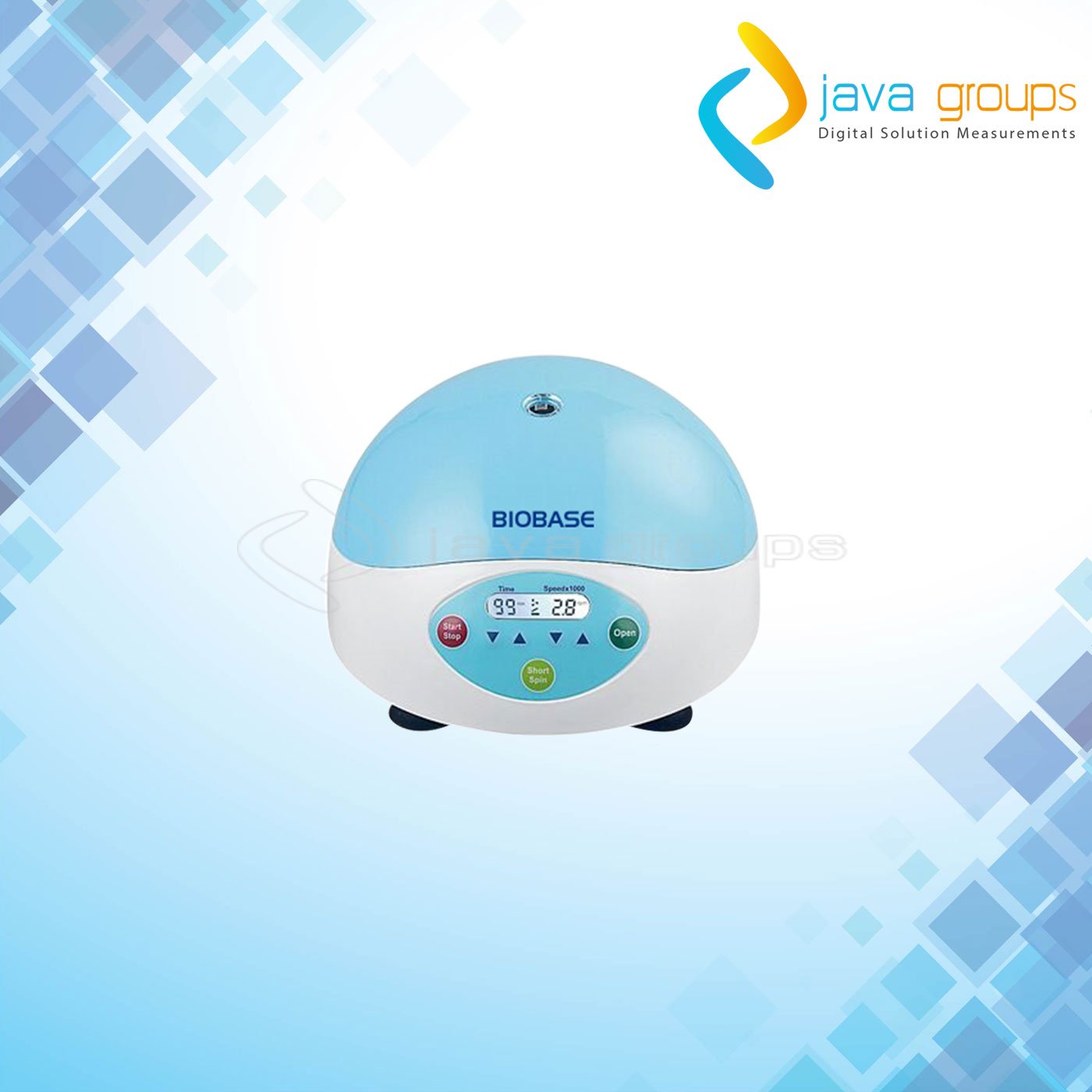 Alat Ukur Mikro Centrifuge Berkecepatan Tinggi Biobase Mini-15K