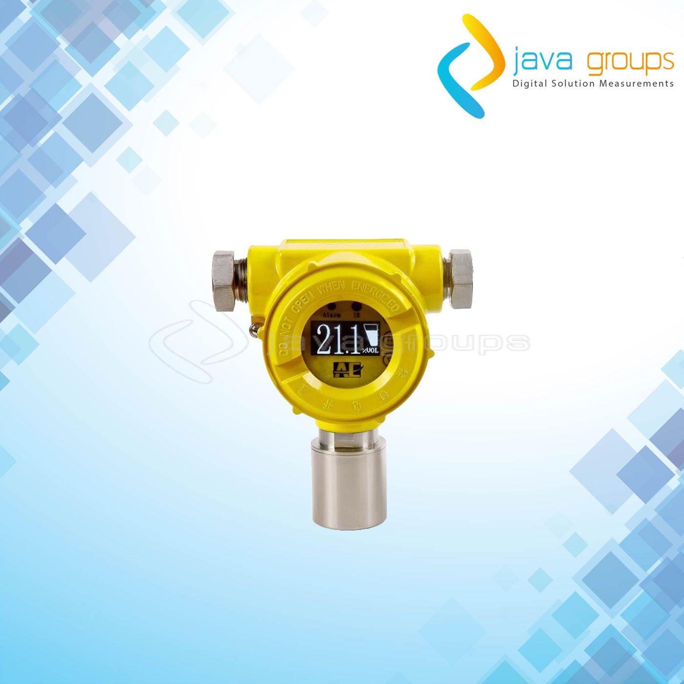 Alat Ukur Pendeteksi Gas Karbon Dioksida CO2 Tetap