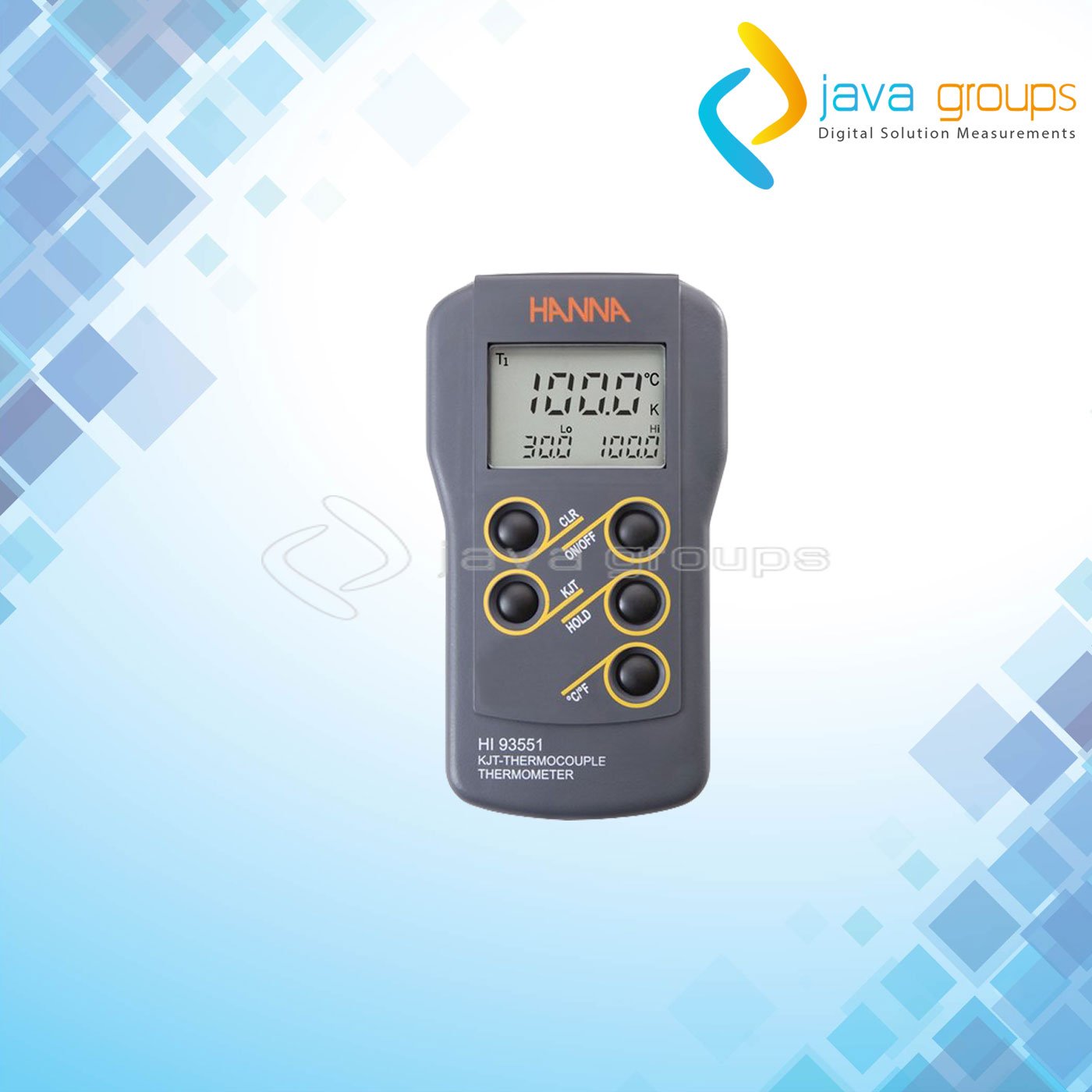 Alat Ukur Suhu Digital Termometer Tipe-T HI93551