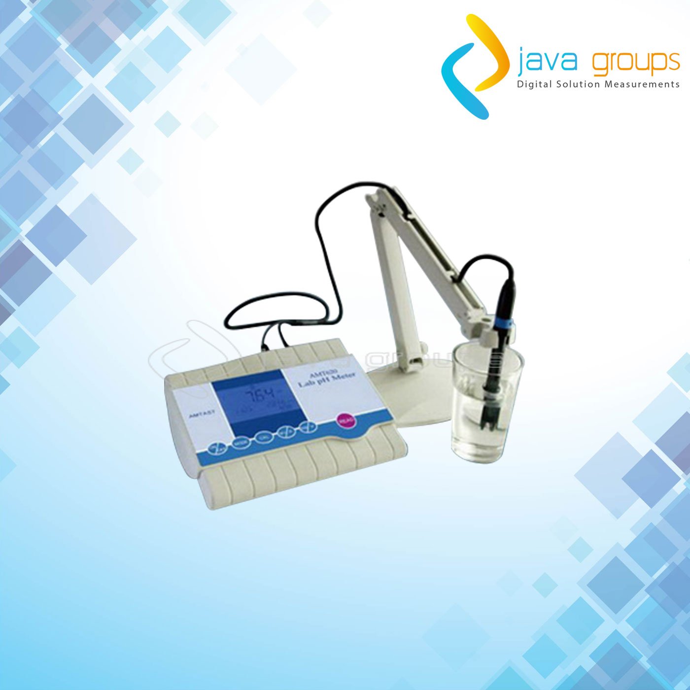 Alat Ukur pH / mV / Temp Lab Bench AMT620