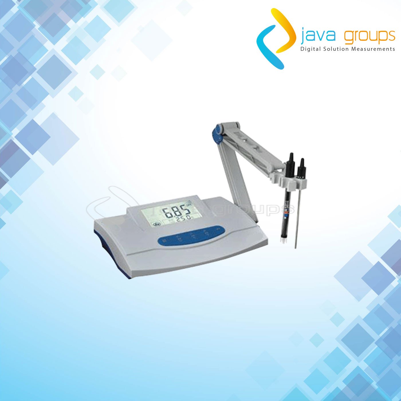 Alat Ukur pH Lab Professional Seri PHS-3E