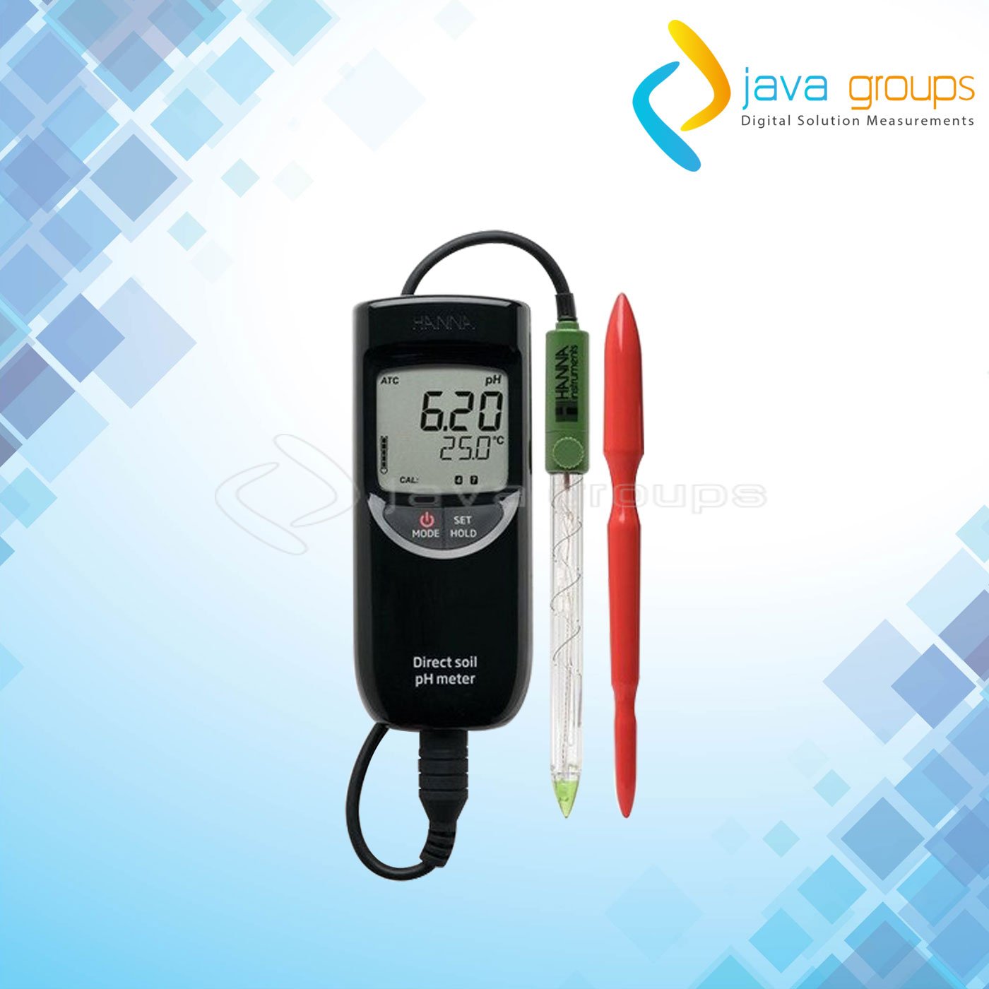 Alat Ukur pH Tanah Portabel HI99121