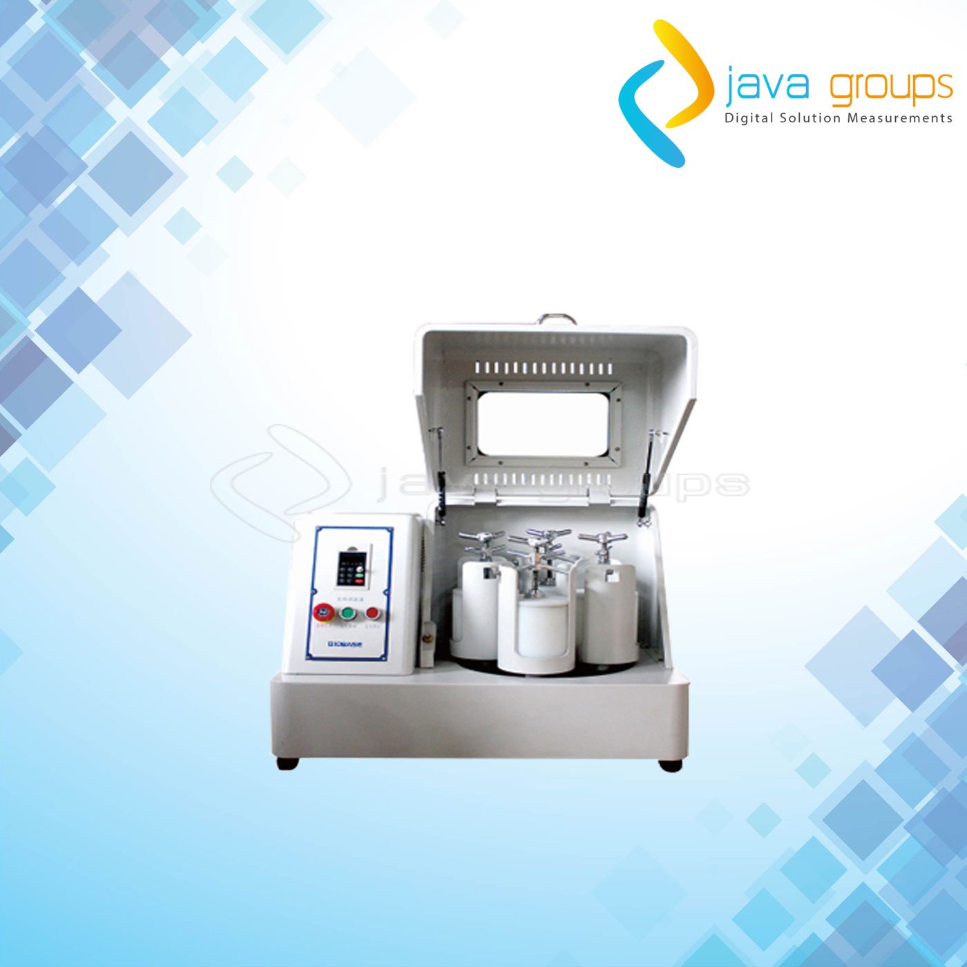 Alat Ball Mill Planetary Vertikal (Model Persegi) Biobase BKBM-V2S