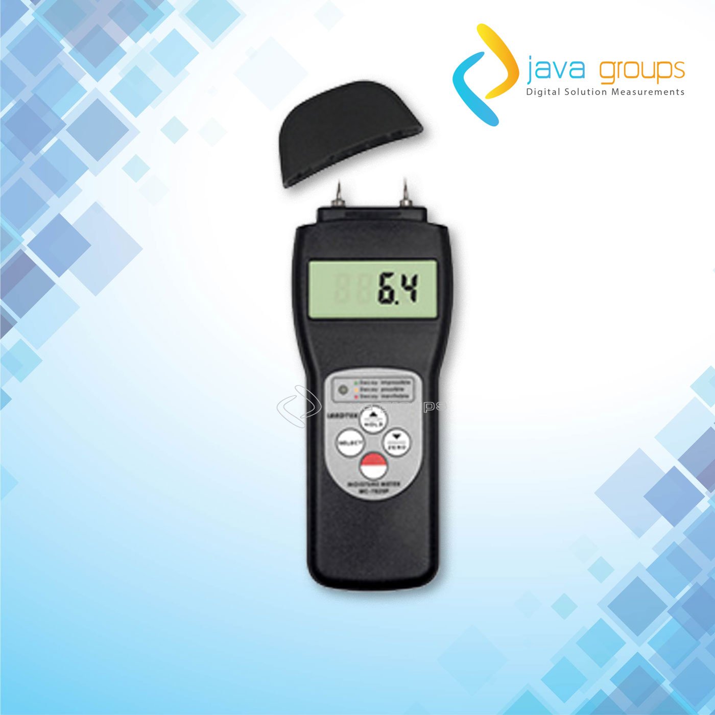 Alat Pengukur Kelembaban Digital Pinless Moisture Meter MC-7825S