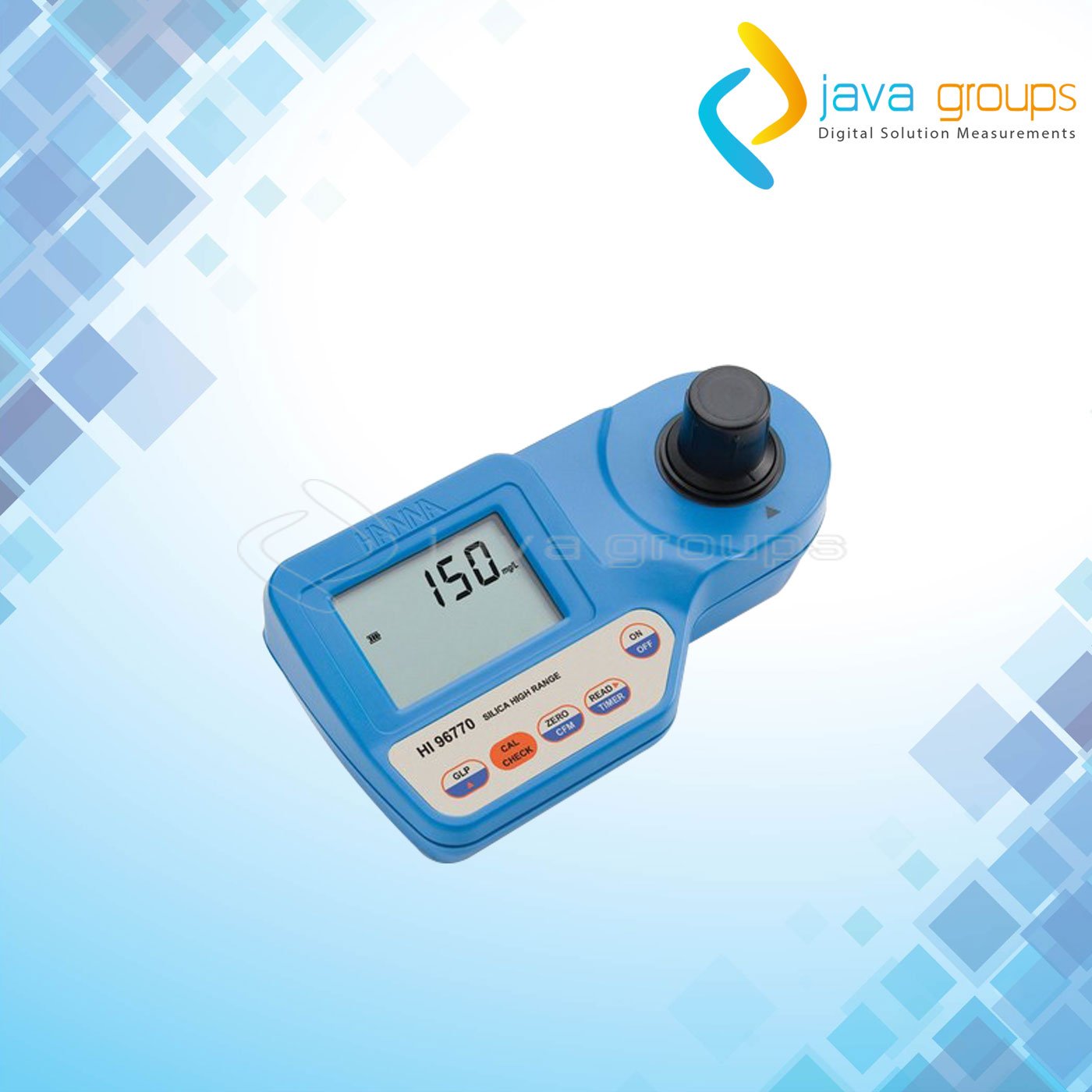 Alat Photometer Silika Rentang Tinggi Portabel HI96770