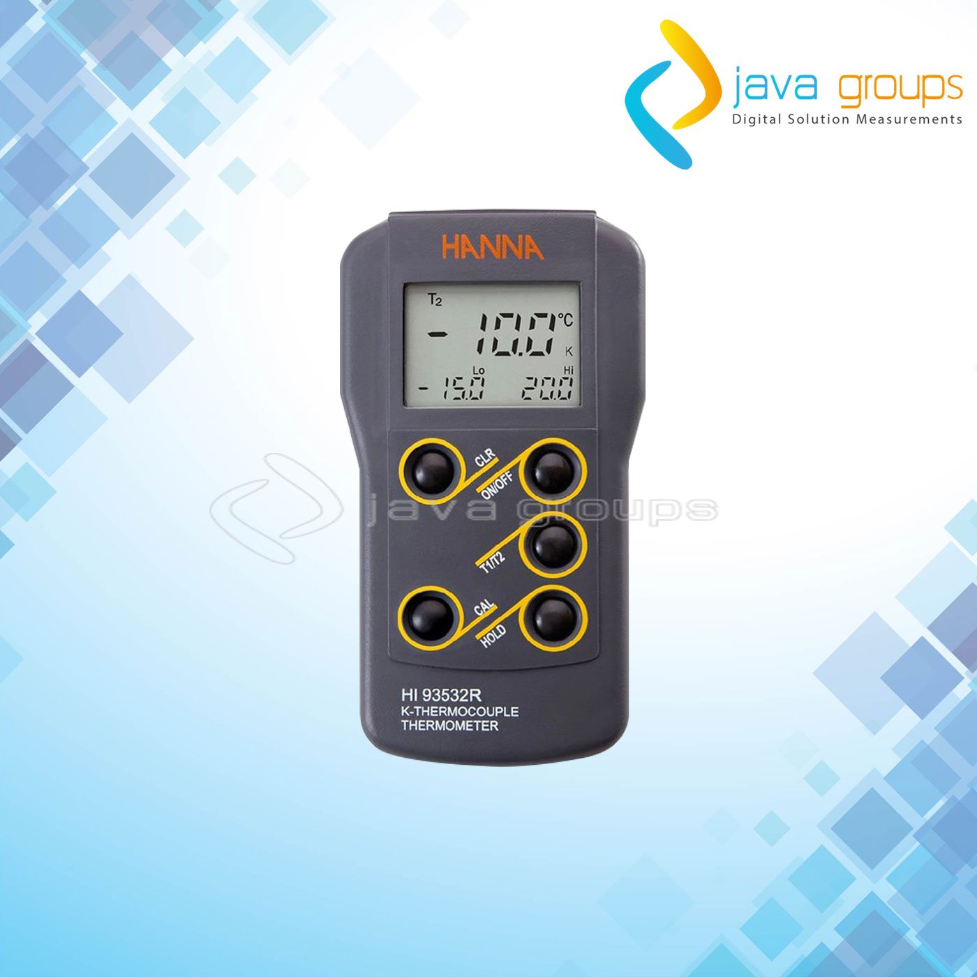 Alat Thermometer Portabel HANNA INSTRUMENT HI93532R