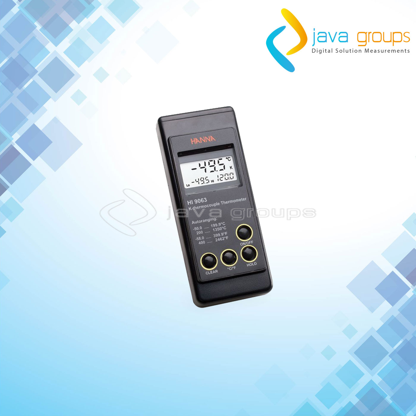 Alat Thermometer Tipe-K Portabel HI9063