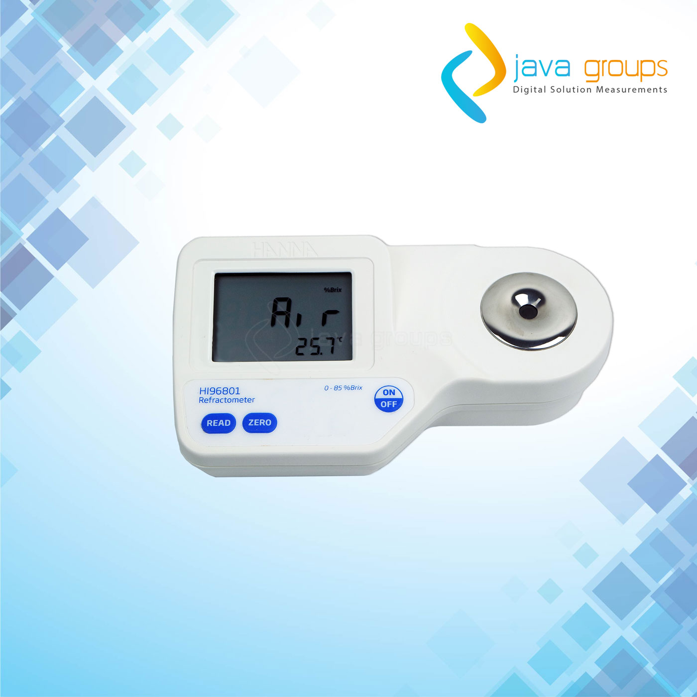Alat Uji Kadar Gula Pada makanan Digital Refraktometer HI96801