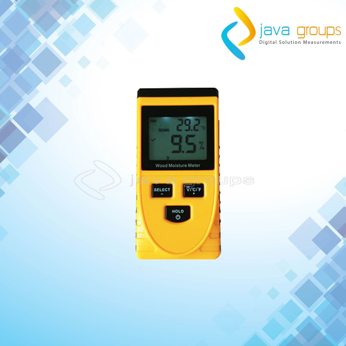 Alat Ukur Kadar Air Kayu Induktif Digital AMF041