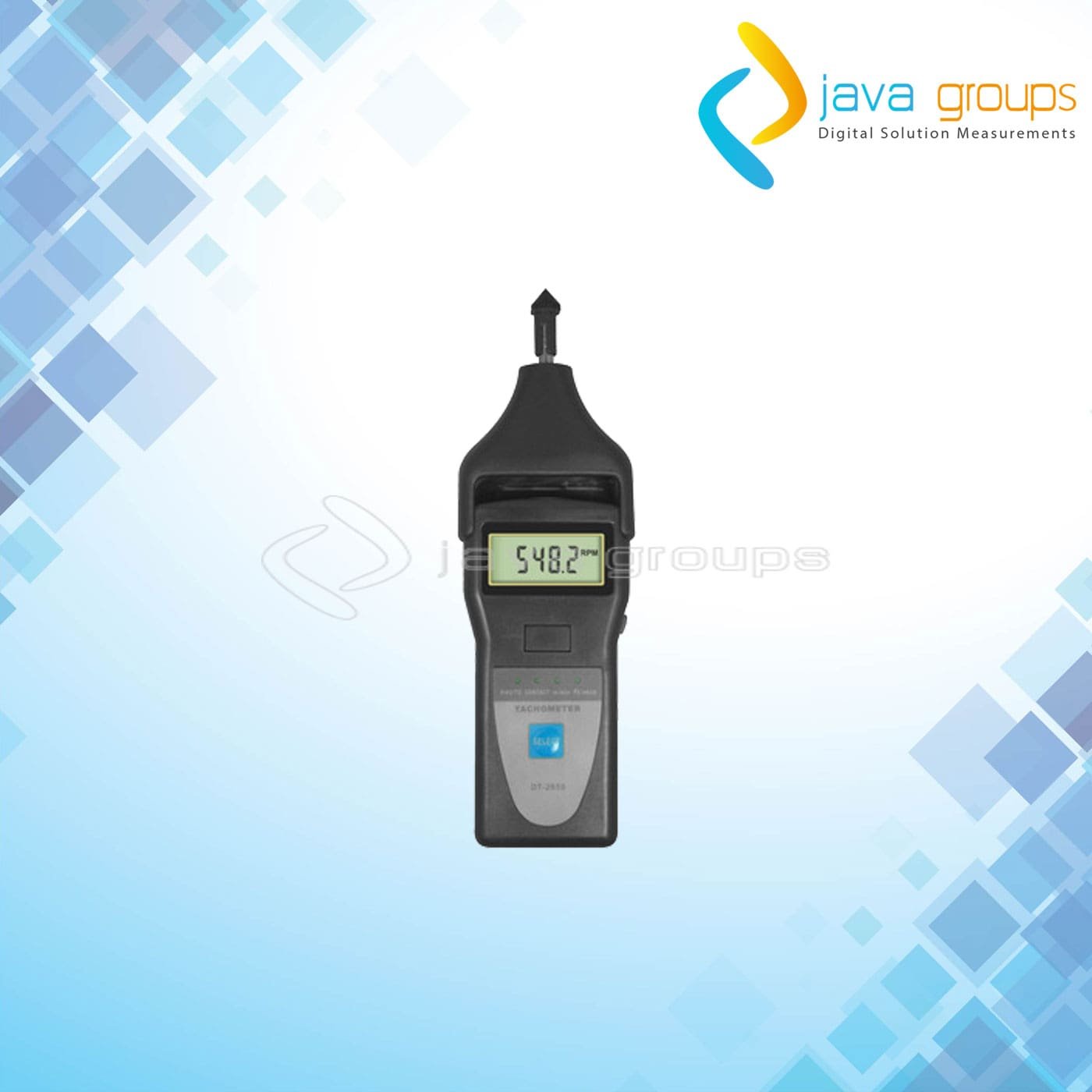 Alat Ukur Kecepatan Rotasi Tachometer Portabel DT-2858