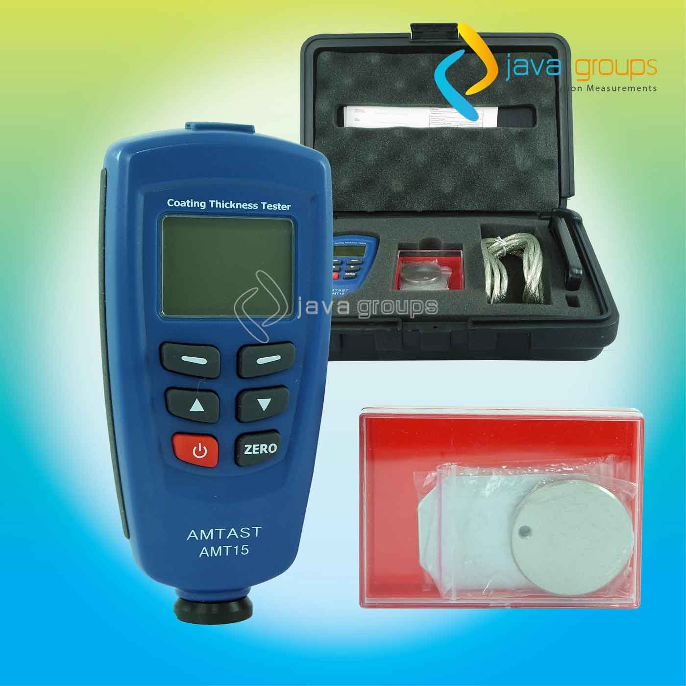 Alat Ukur Kualitas Ketebalan Lapisan Galvanis Besi Baja Logam AMT15