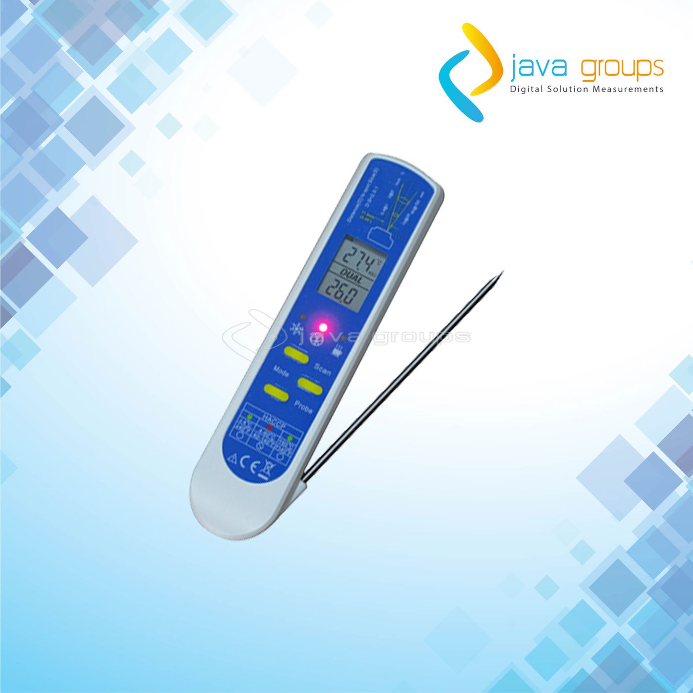 Alat Ukur Suhu Termometer Digital AMT206