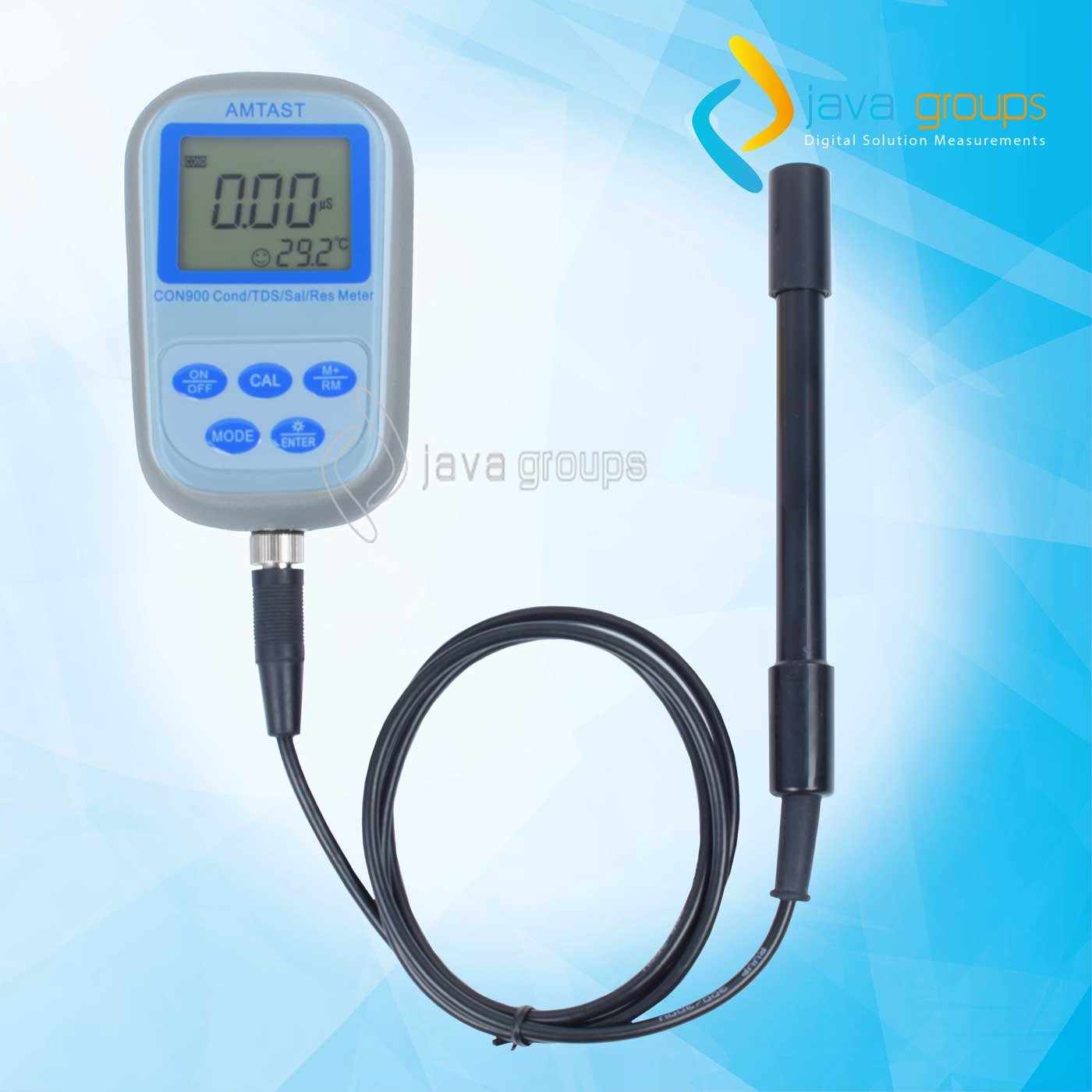 Alat Ukur Uji Conductivity TDS Salinity & Resistivity CON900 