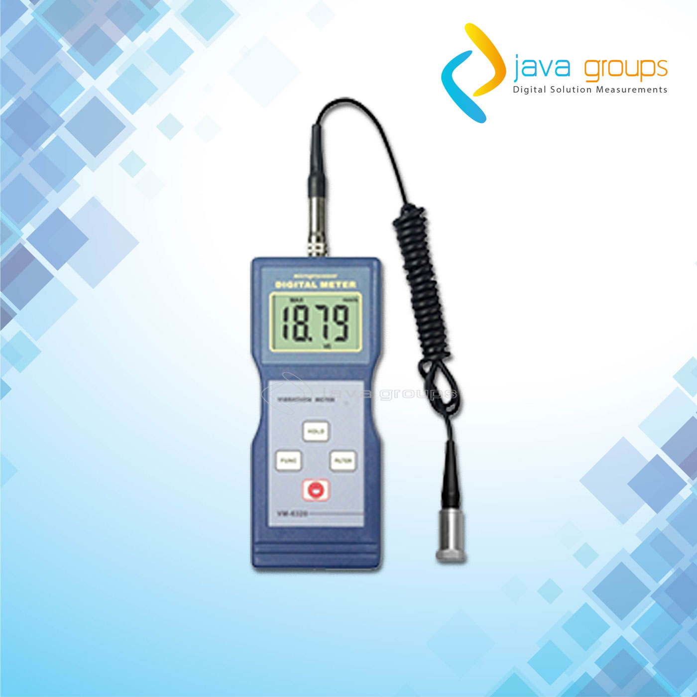 Alat Vibration Meter Pengukur Getaran Mesin VM-6320